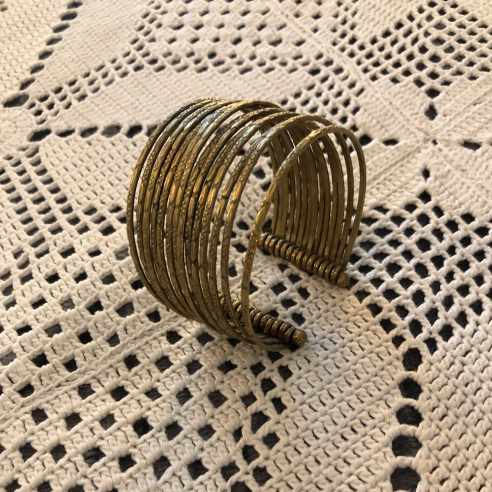 Gold Cuff Bracelet